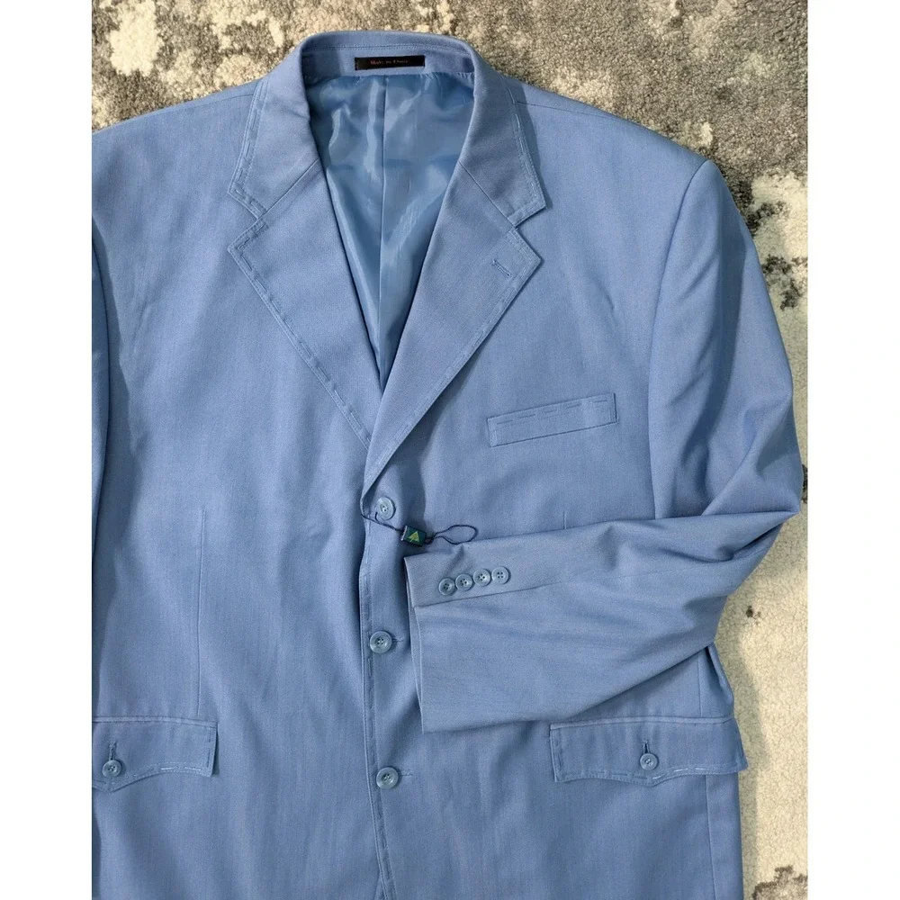 NWT Blue Martini Blazer Mens 48R Thick Stitch Preppy Country Club‎